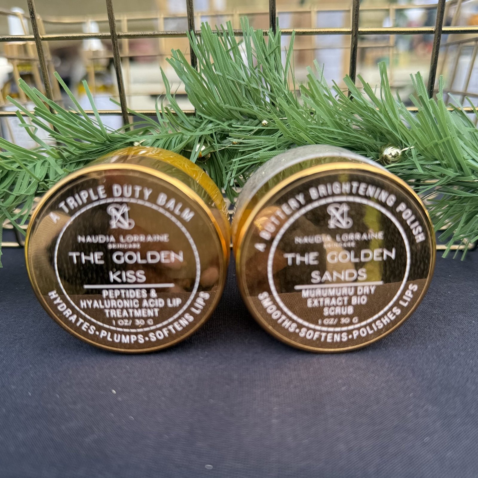 Golden Kiss and Golden Sands lip care duo